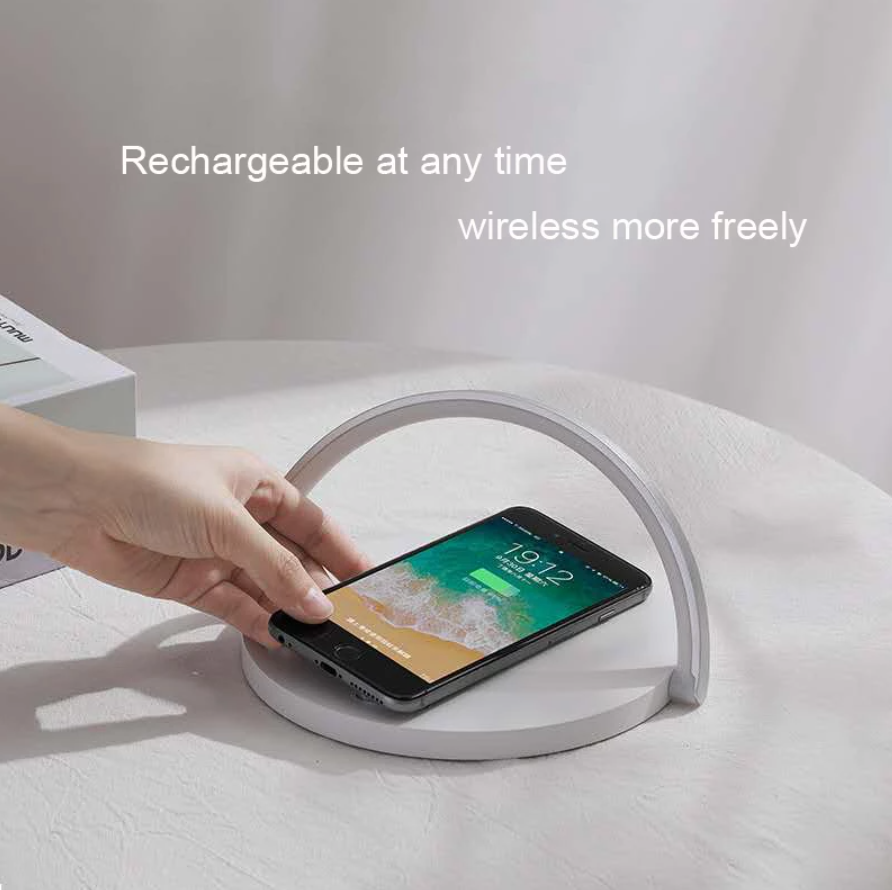 wireless charging, night light, mobile phone holder