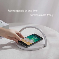 wireless charging, night light, mobile phone holder