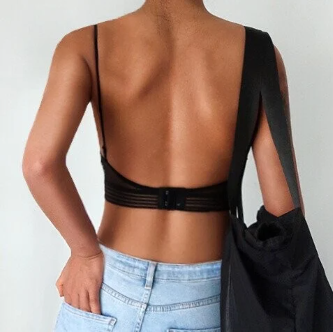 Starry Bra - Low Back Wireless Lifting Lace Bra