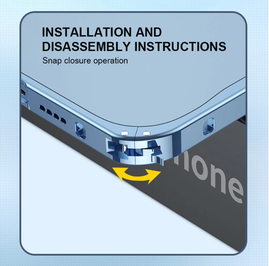 FRAME CASE LENS PROTECTOR ALUMINUM