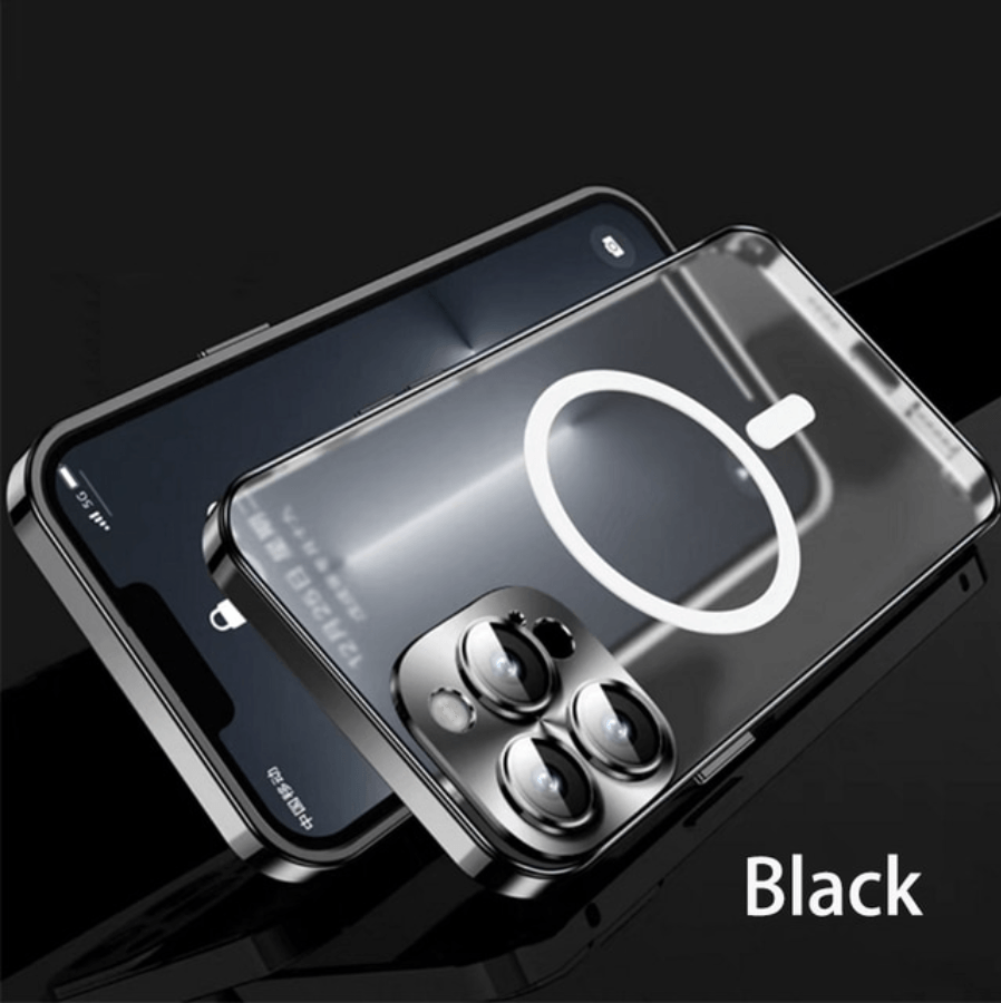 Luxury Metal Frame Magsafe iphone Case