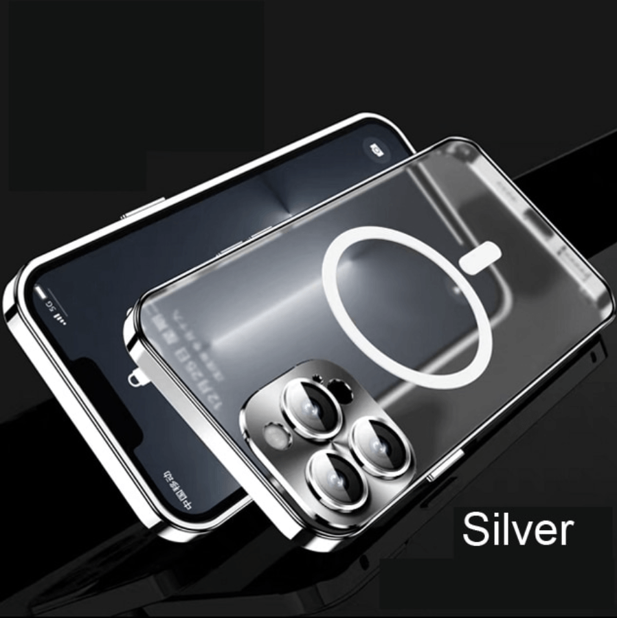 Luxury Metal Frame Magsafe iphone Case