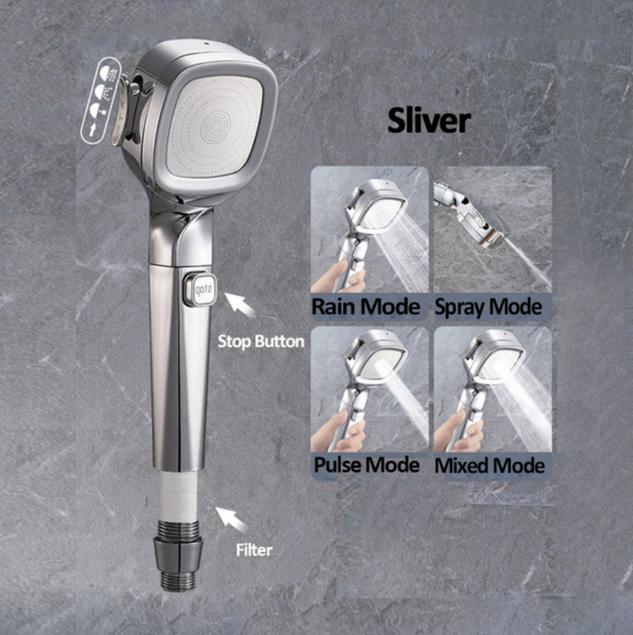 Multi-functional High Pressure Shower Head
