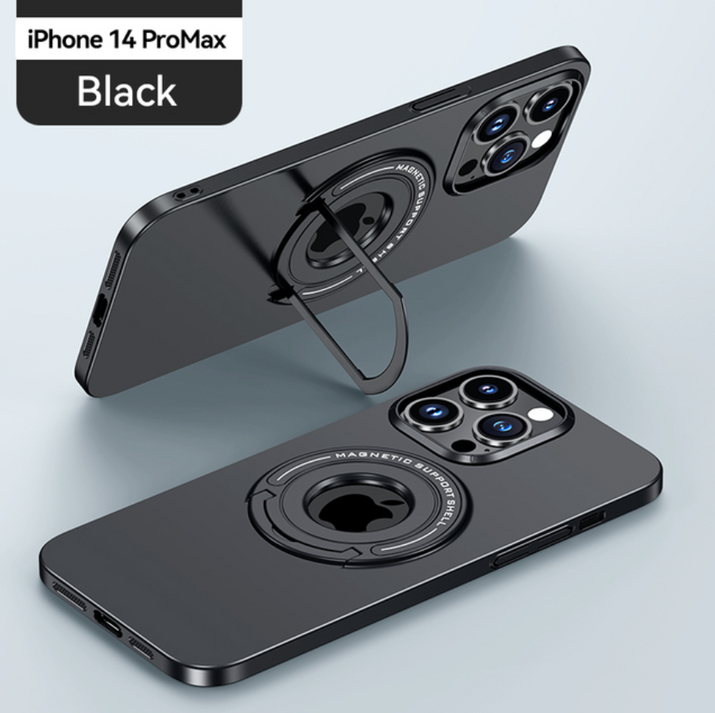 Magnetic Metal Stand Case For iphone