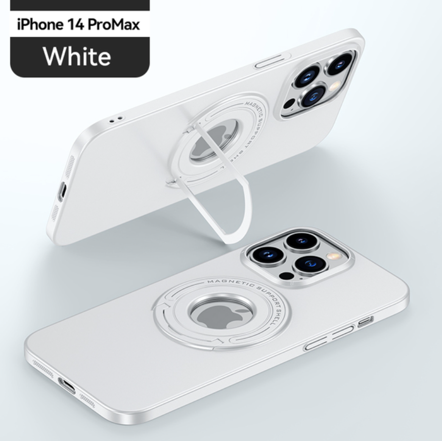 Magnetic Metal Stand Case For iphone