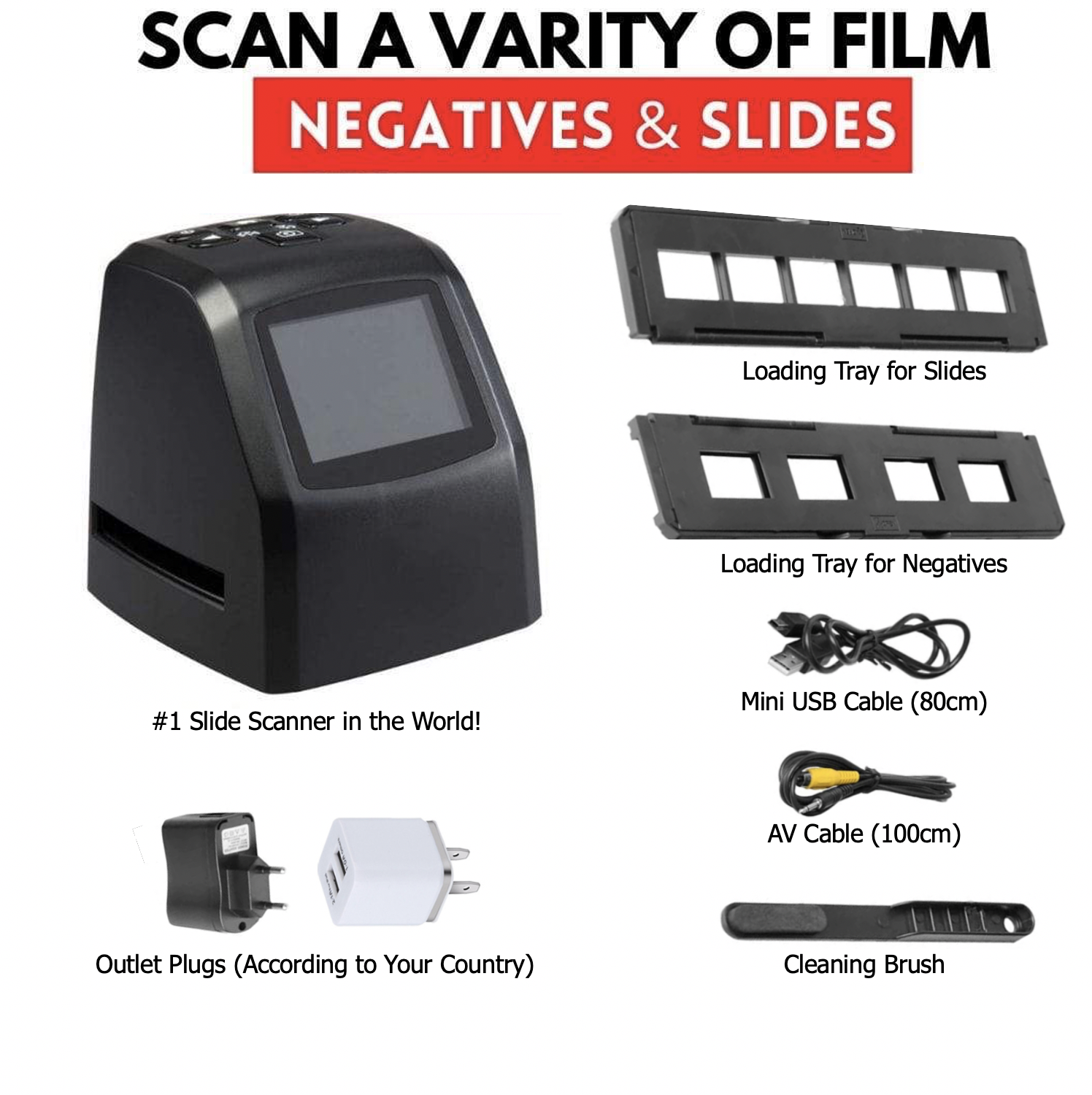 All-in-1 Film & Slide Scanner