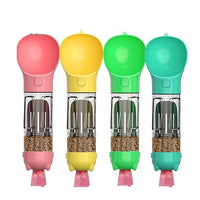 4 in 1 Portable Dog Water Bottle