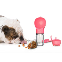 4 in 1 Portable Dog Water Bottle