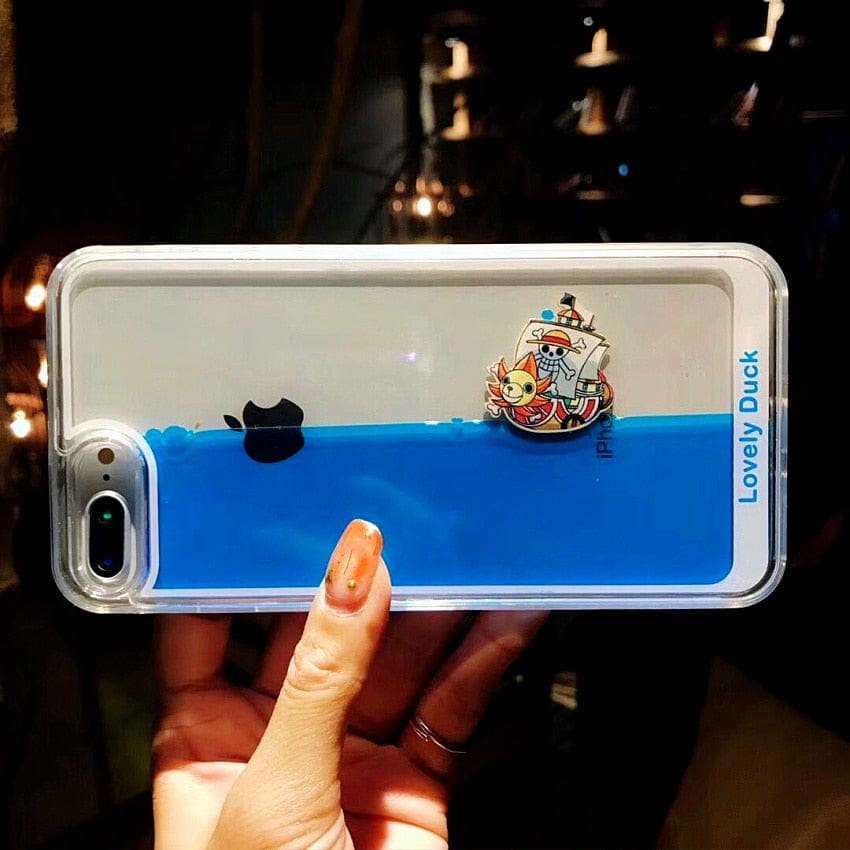 One Piece Liquid Iphone Case