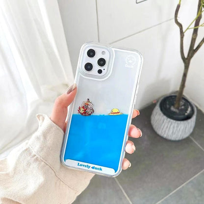One Piece Liquid Iphone Case