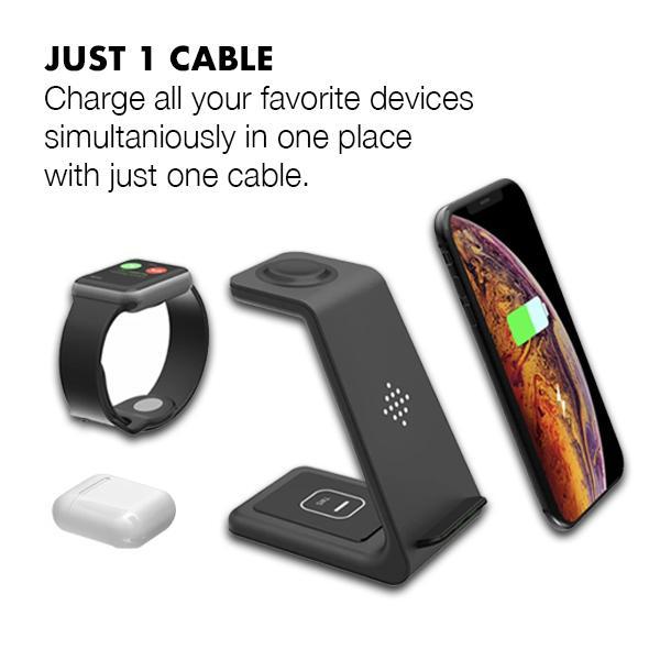 3-In-1 Ultra Fast Wireless Charger