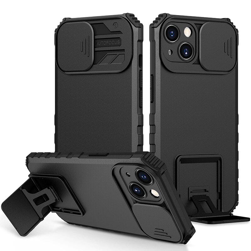 Slide Camera Lens Bracket Phone Case