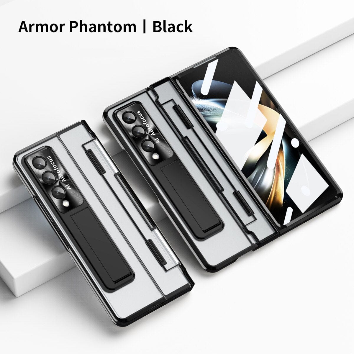 Enhanced Version of Armor Hinge Folding Shell Case For Samsung Galaxy Z Fold3(4)
