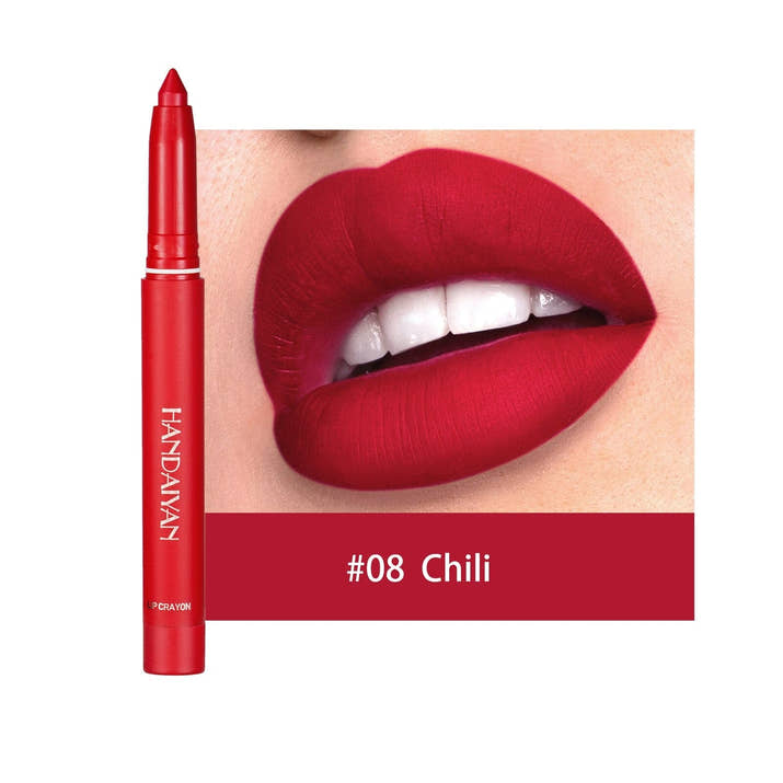 12 Colors Sharpenable Matte Lipstick
