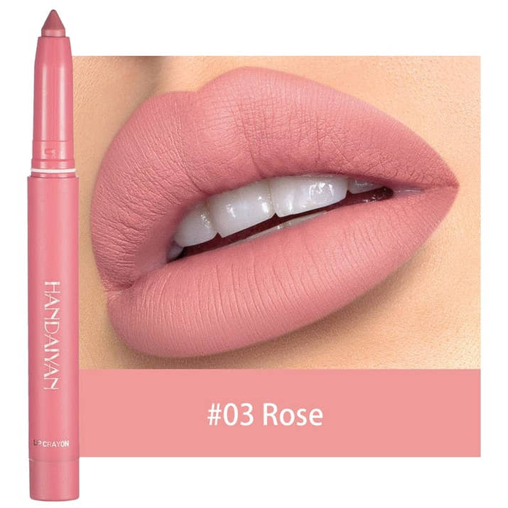12 Colors Sharpenable Matte Lipstick
