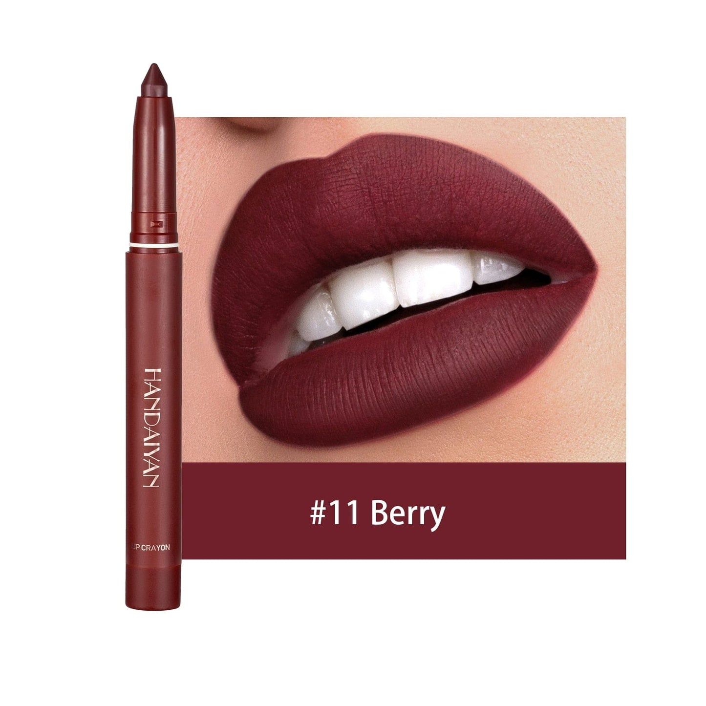 12 Colors Sharpenable Matte Lipstick
