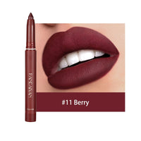 12 Colors Sharpenable Matte Lipstick