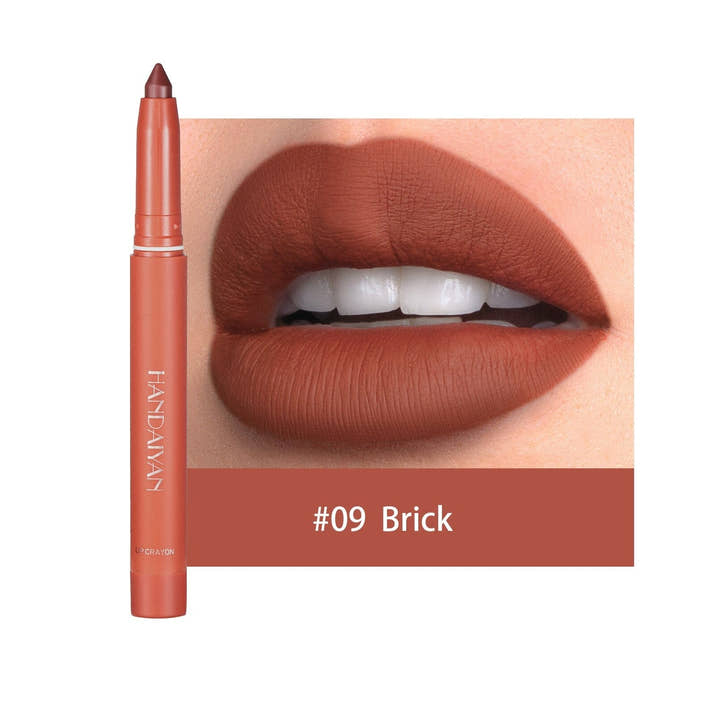 12 Colors Sharpenable Matte Lipstick
