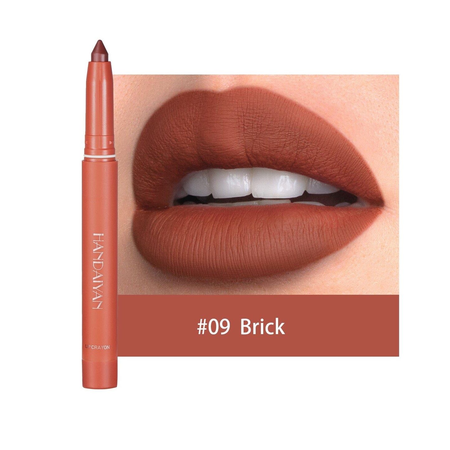 12 Colors Sharpenable Matte Lipstick