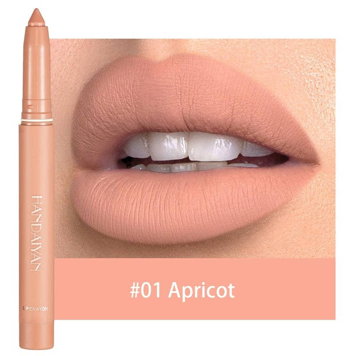 12 Colors Sharpenable Matte Lipstick