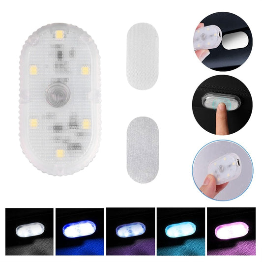 (Set 4 Pcs) Car Interior LED Sensor Light