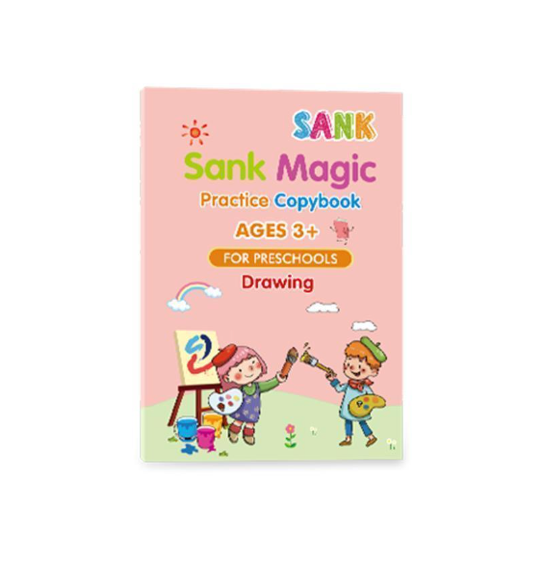 MAGIC PRACTICE COPYBOOK (4 PACK) WITH PEN