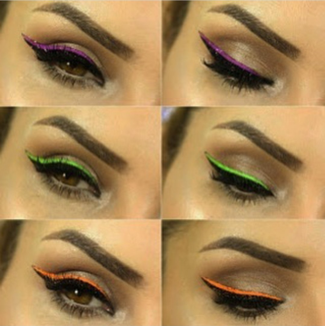 Eyeliner Sticker All Colors - 6 packs - 36 pairs