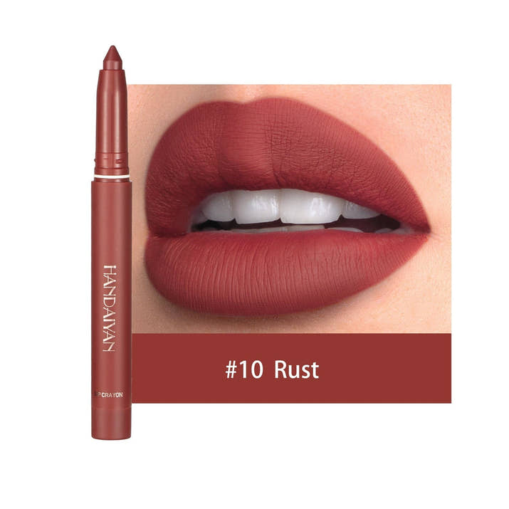 12 Colors Sharpenable Matte Lipstick