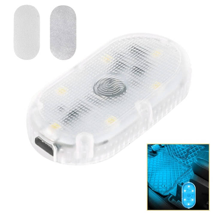 (Set 4 Pcs) Car Interior LED Sensor Light