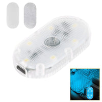 (Set 4 Pcs) Car Interior LED Sensor Light