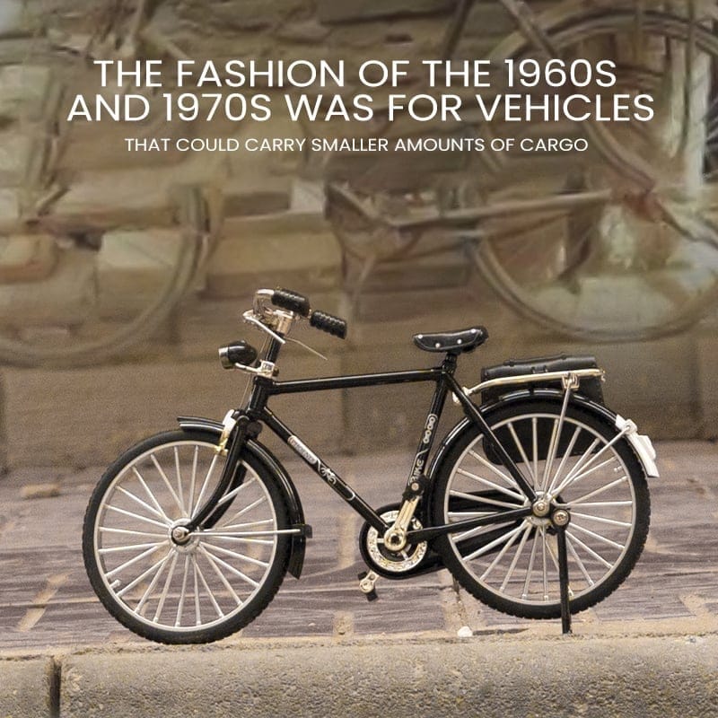 51 PCS DIY Retro Bicycle Model Ornament