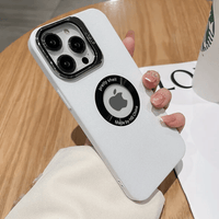 The new iPhone case with the leaky logo holder