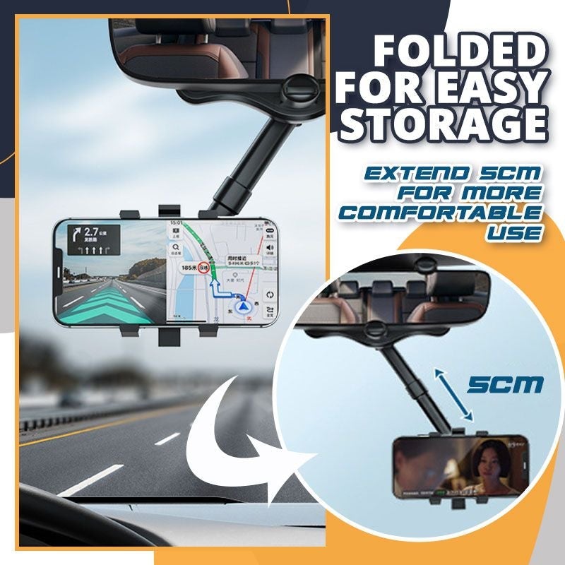 Rotating and Retractable Mobile Phone Holder