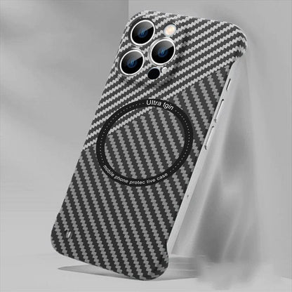 Carbon Fiber Magnetic iPhone Case