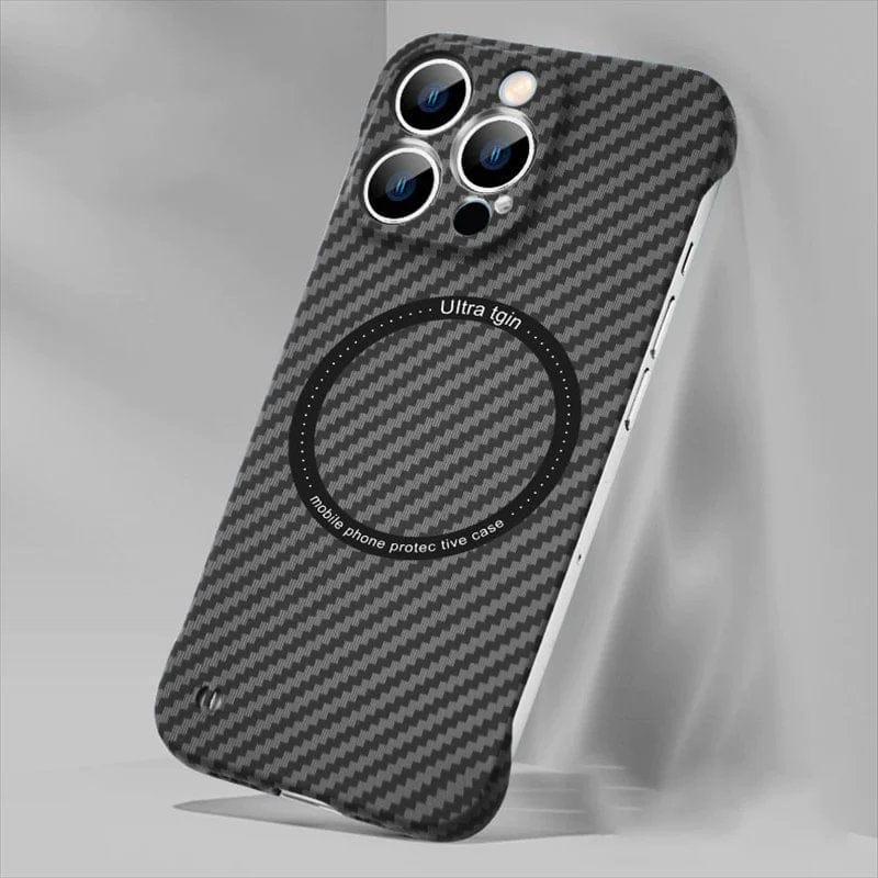 Carbon Fiber Magnetic iPhone Case
