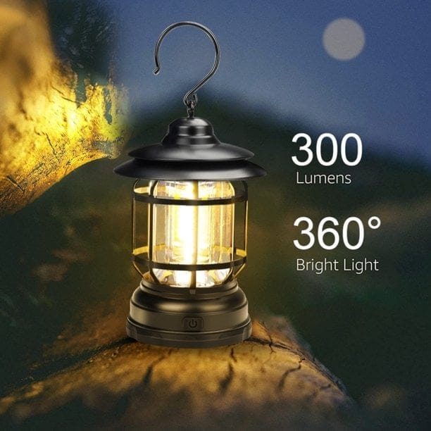 Portable Retro Camping Lamp