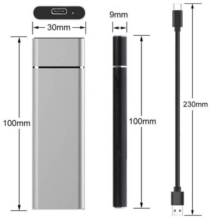 SSD Portable External Hard Drive