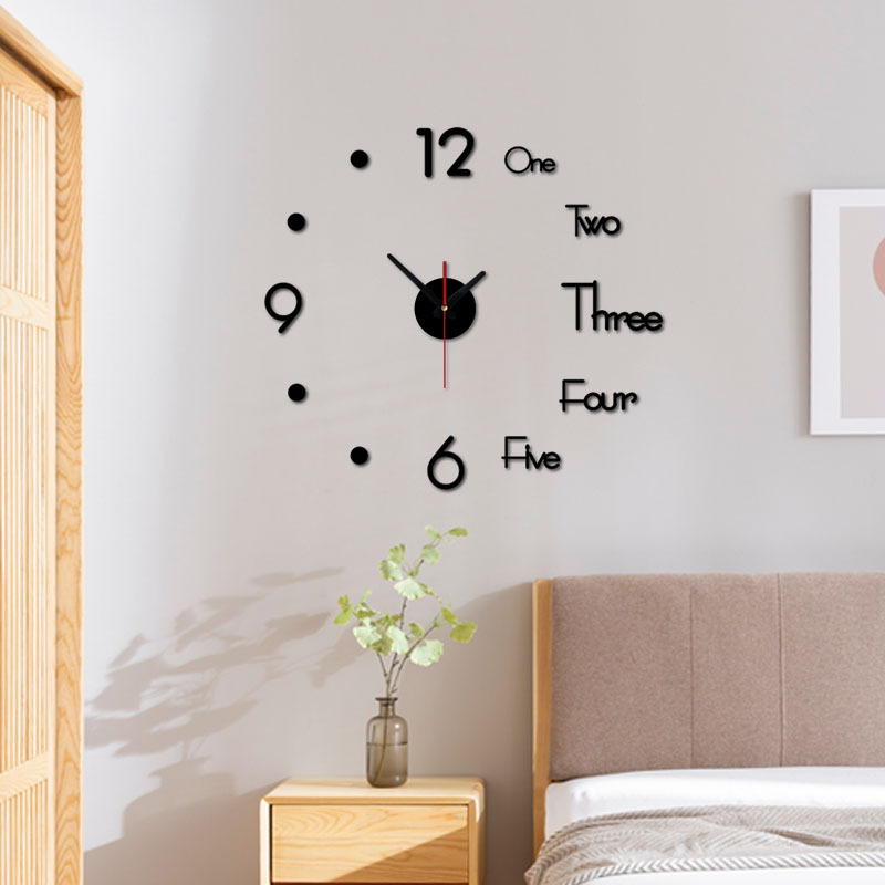 DIY Big Wall Clock Modern