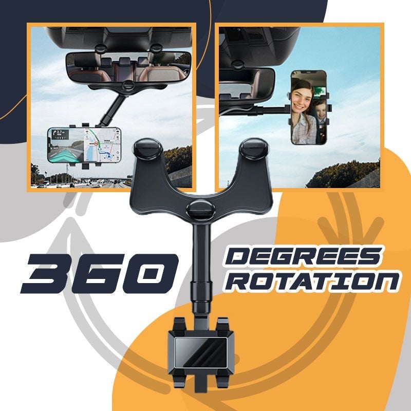 Rotating and Retractable Mobile Phone Holder
