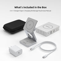 Portable 3-in-1 Wireless Charger™