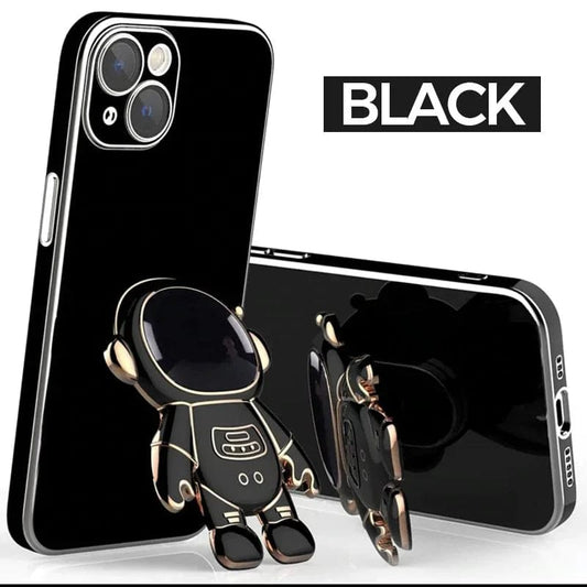 6D PLATING ASTRONAUT HIDDEN STAND - IPHONE CASE