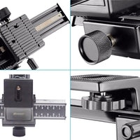 ZAHO™  4 Way Macro Focusing Rail Slider