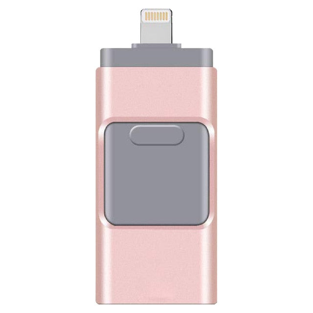 4 In 1 High Speed USB Flash Drive For iPhone, iPad, Android, PC & More Devices
