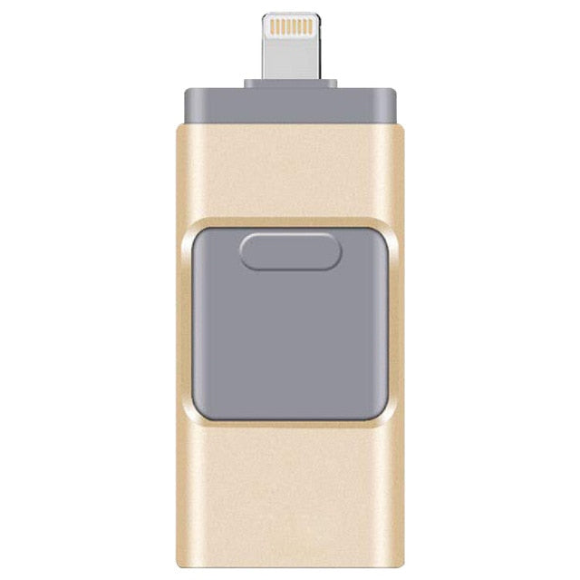 4 In 1 High Speed USB Flash Drive For iPhone, iPad, Android, PC & More Devices