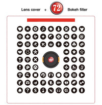 Bokeh Effect Lens Cap Cover Filter