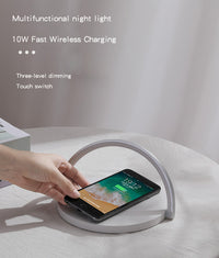 wireless charging, night light, mobile phone holder
