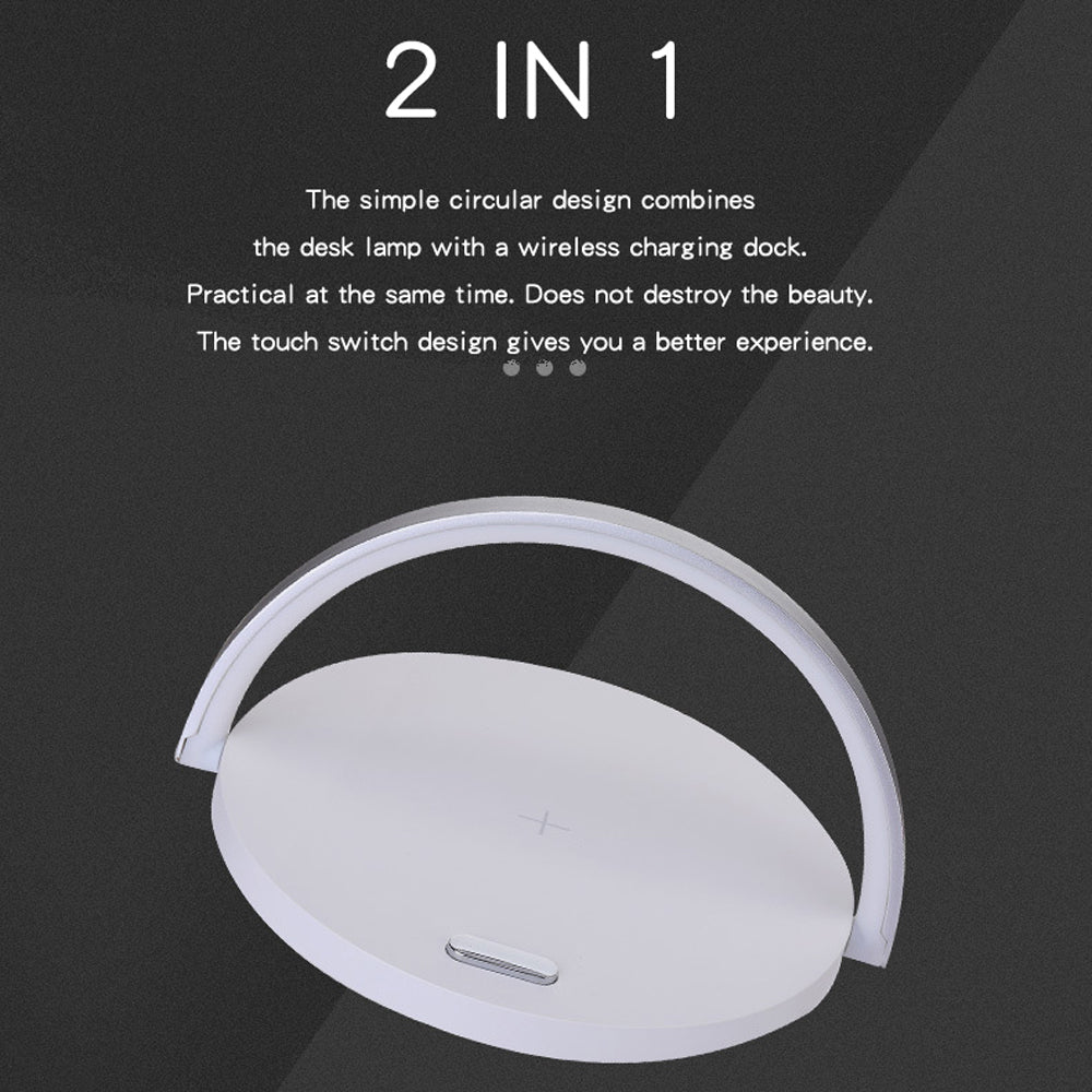 wireless charging, night light, mobile phone holder