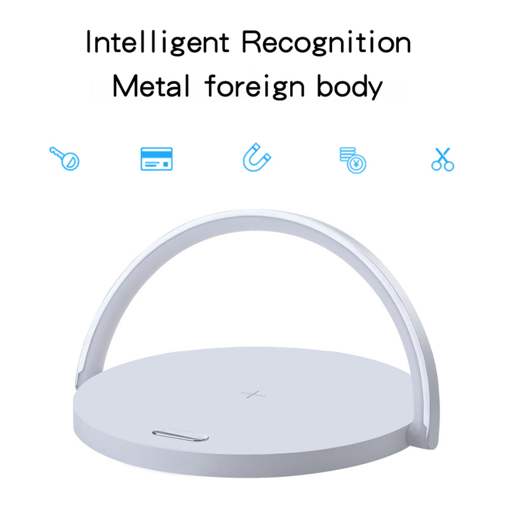 wireless charging, night light, mobile phone holder