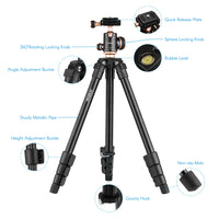Camera Tripod with Panoramic Ballhead for Canon/Nikon/Sony