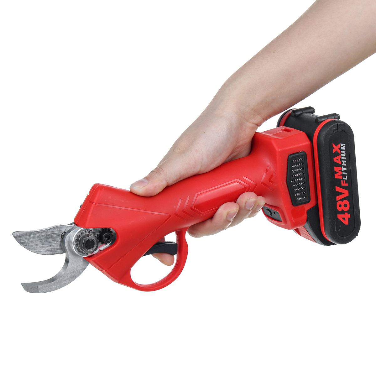 Rechargeable electric pruning shears